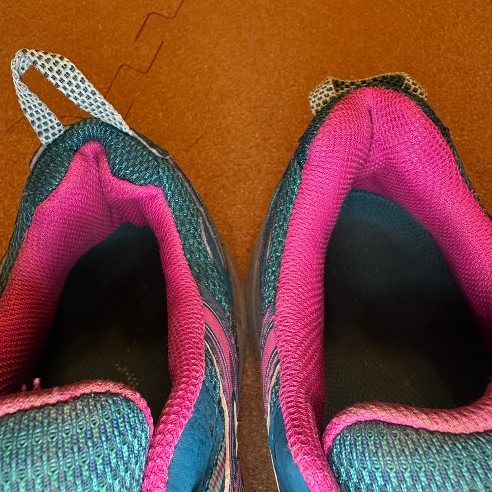 Asics Gel-Venture 5 Sneakers Womens 8.5 Blue Pink T5N8N Trail Running Shoes - Picture 11 of 11